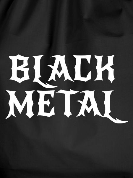 Black Metal logo design
