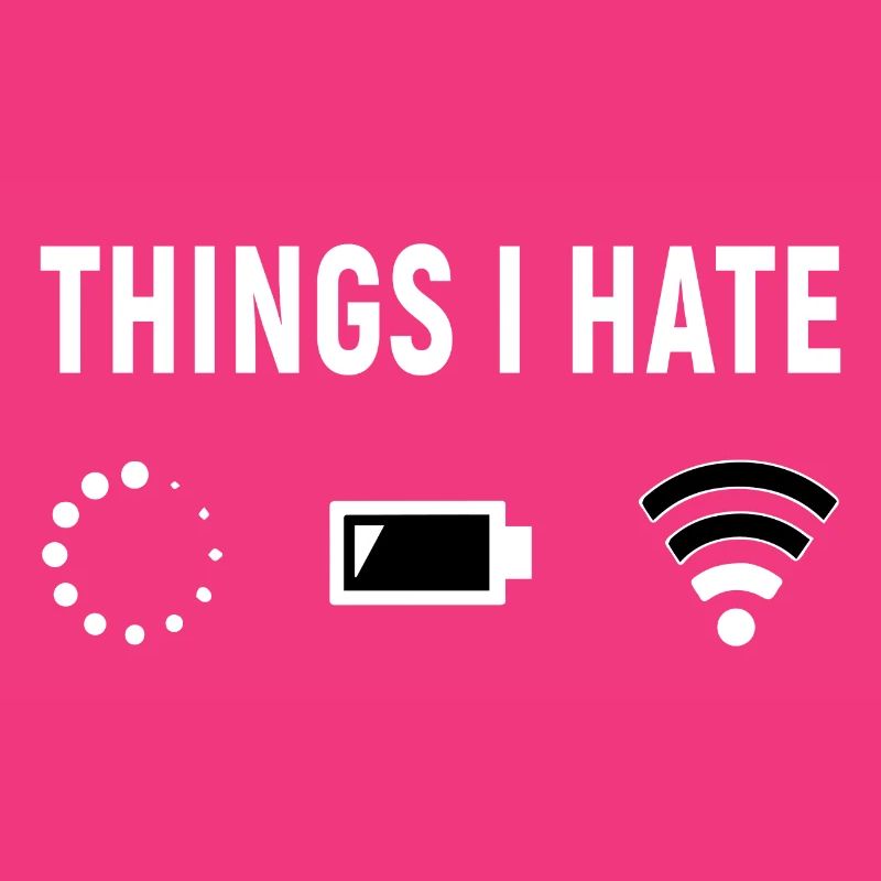 Things I Hate - Programmierer Computer Gamer