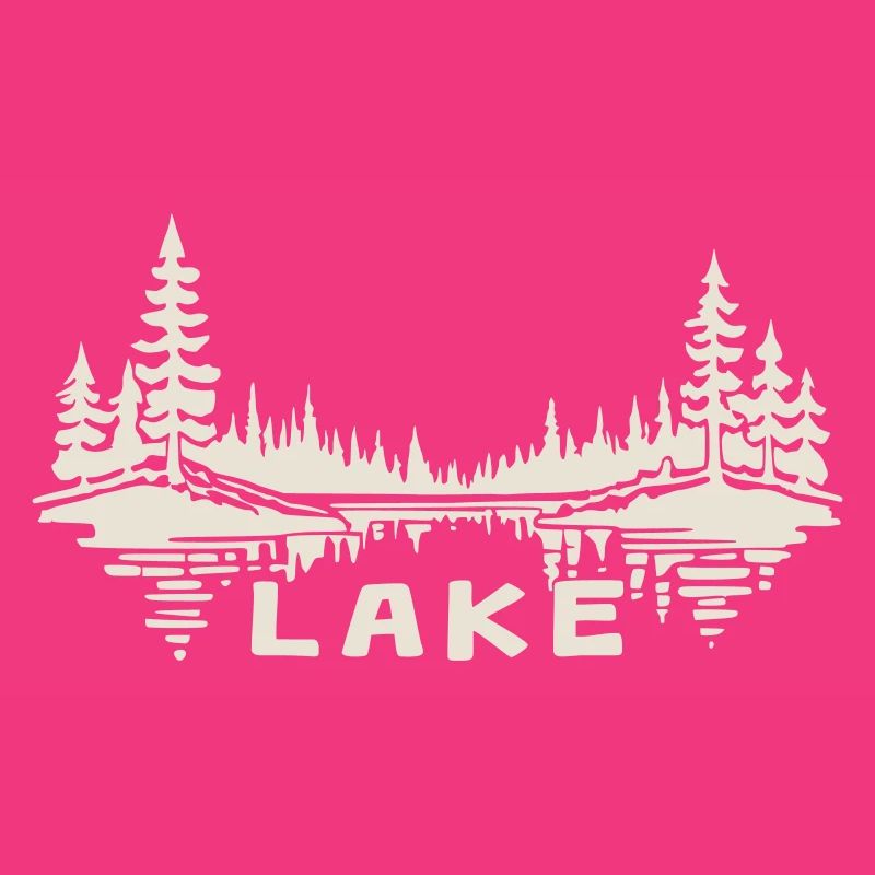 Reflet du lac [Blanc]