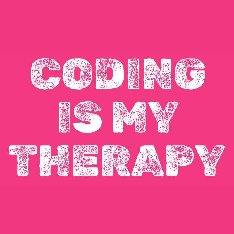 Le codage, c’est ma chemise de programmeur de thérapie