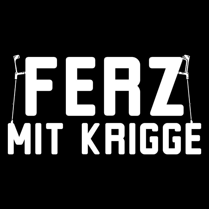 Ferz mit Krigge Hessisch Hessen Dialekt