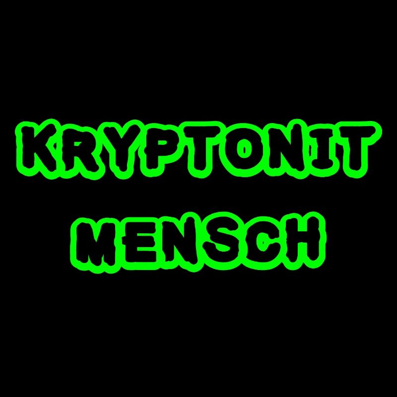 Kryptonit Mensch Geschenk