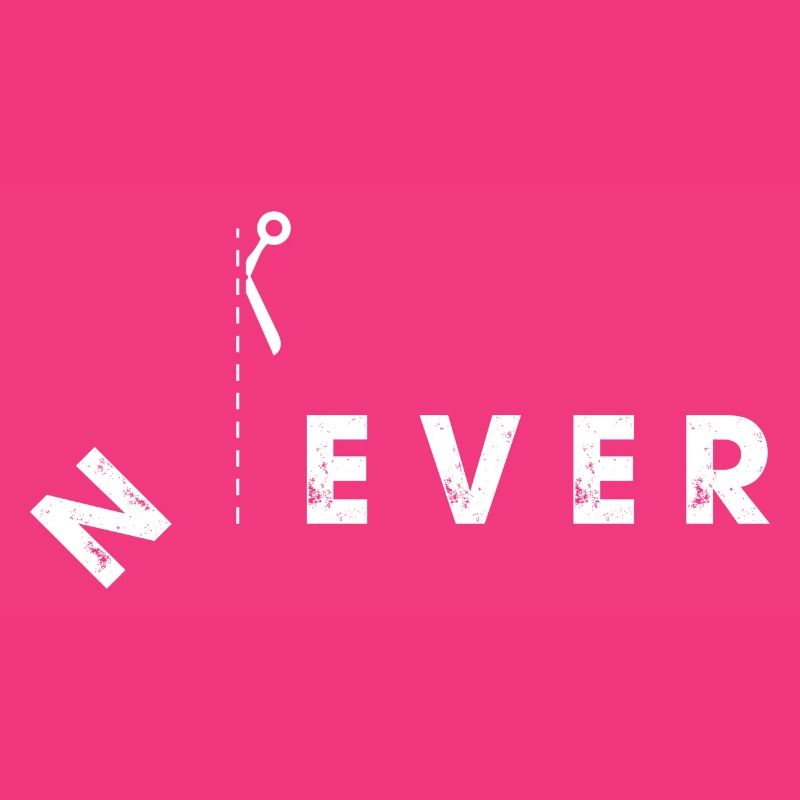 Conception de ciseaux Never Cut Boundaries