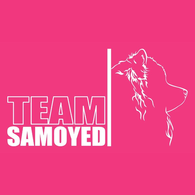 TEAM Samoyed Hunde Hund Samojede Wilsigns