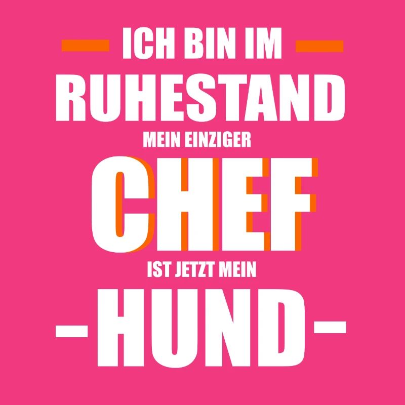 Ruhestand Chef Hund Tier