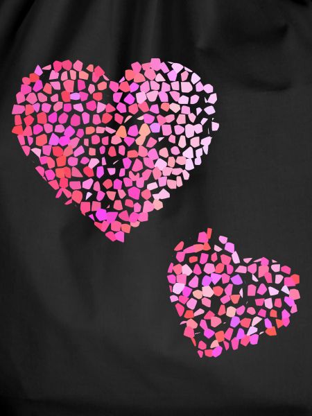 Two pink hearts
