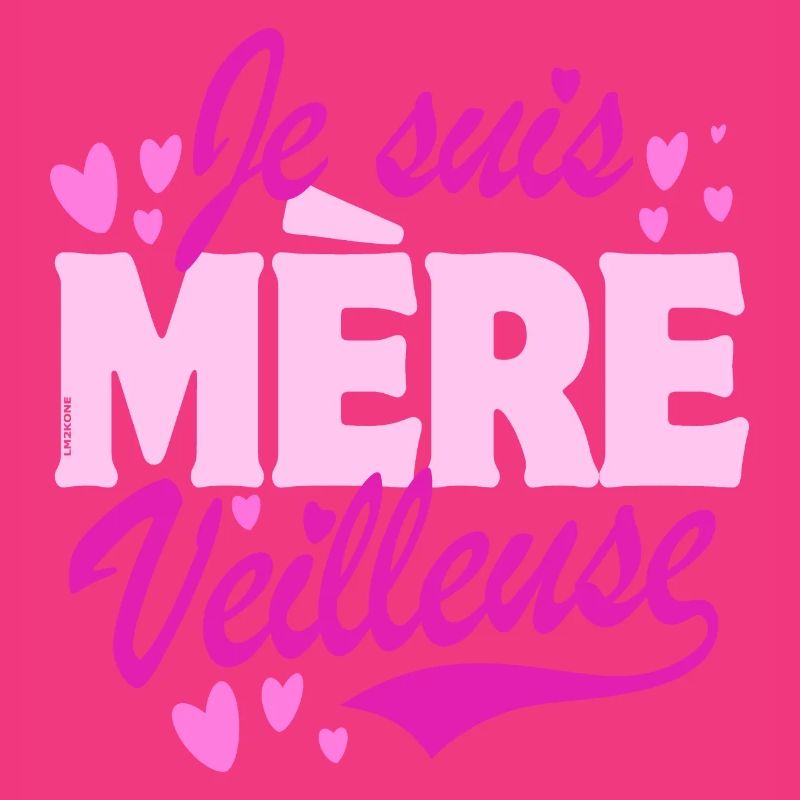 Muttertag - Ich bin eine Mutter Nachtlicht - pink