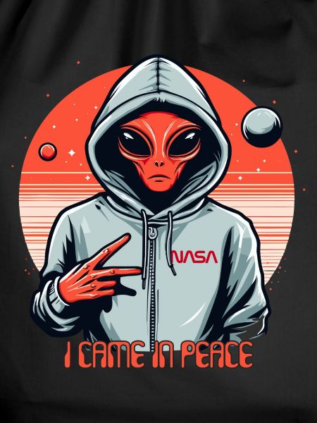 ALIEN CAME IN PEACE
