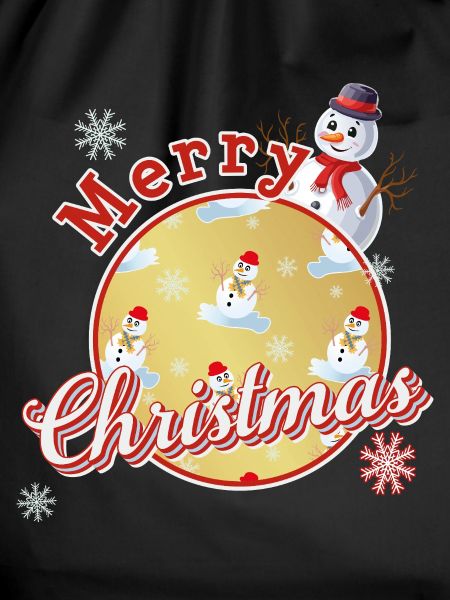 Merry Christmas English with Snowmen