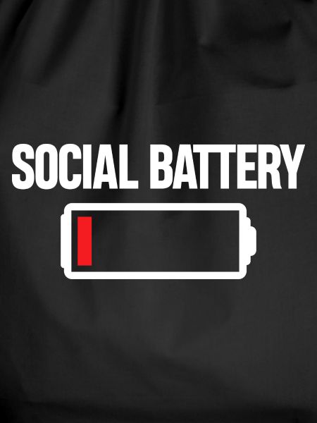 Social Battery Icon Tee
