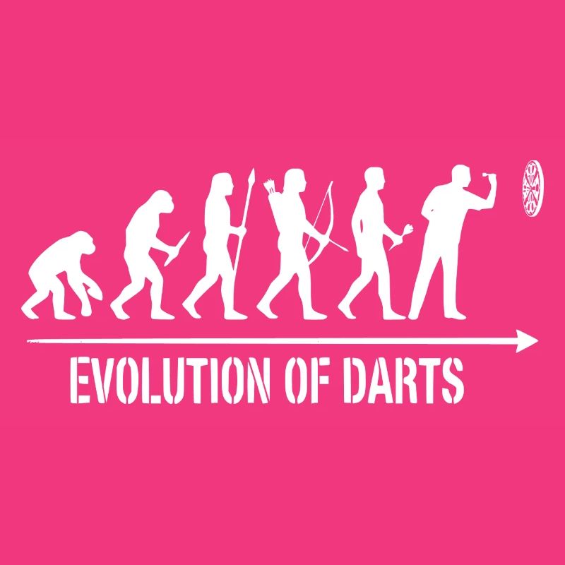 Sweat à capuche, t-shirt, sac et mug Darts Evolution Fun