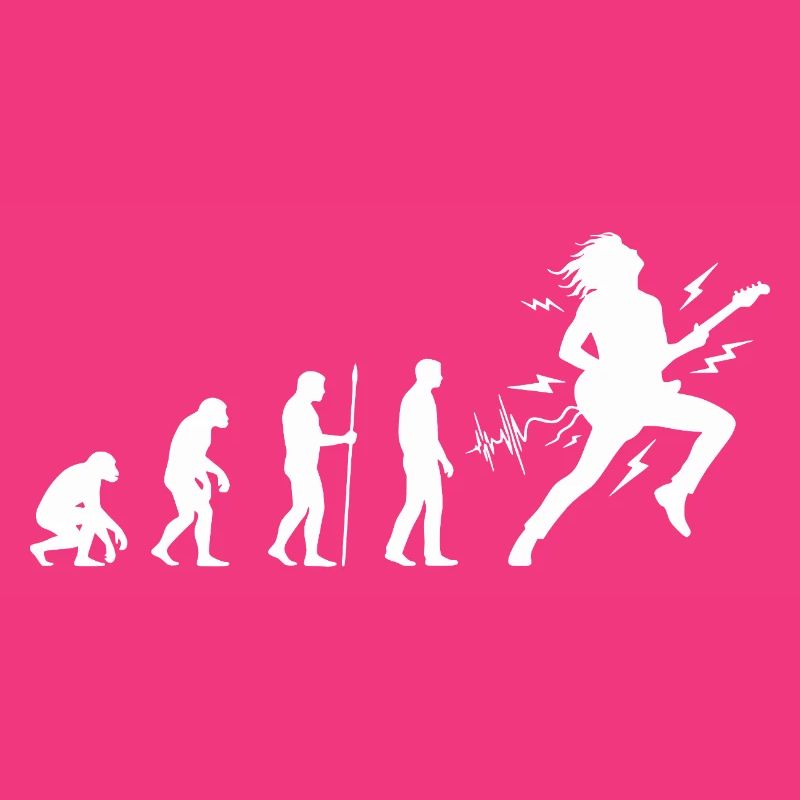 Evolution to Rock Musician Guitar Design