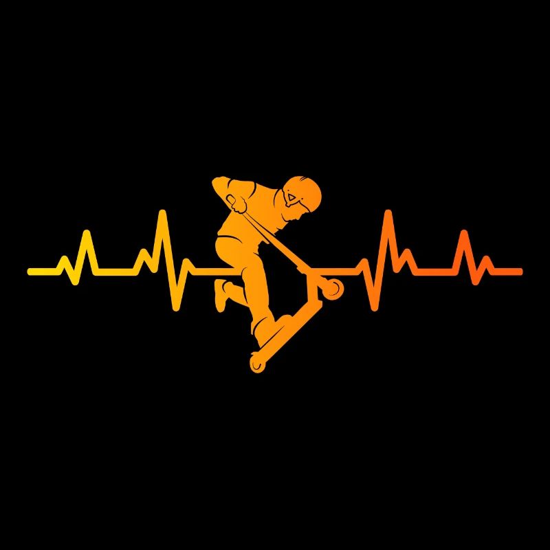 Stunt Scooter Tricks Pulslinie Tretroller