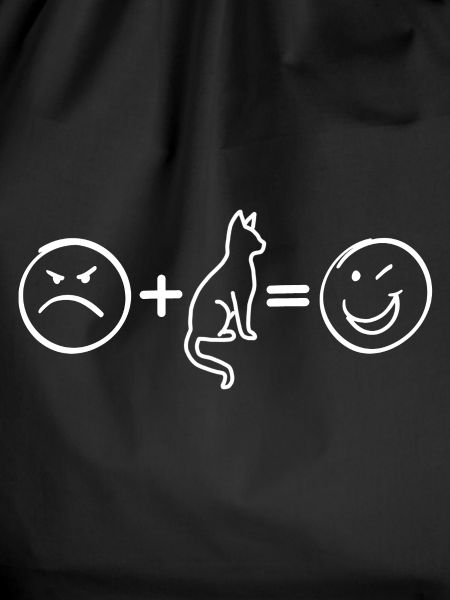 Playful cat motif with wit