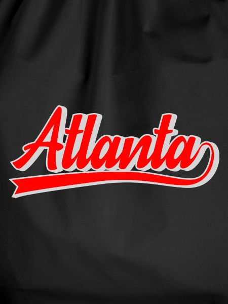 Atlanta Script Retro Logo