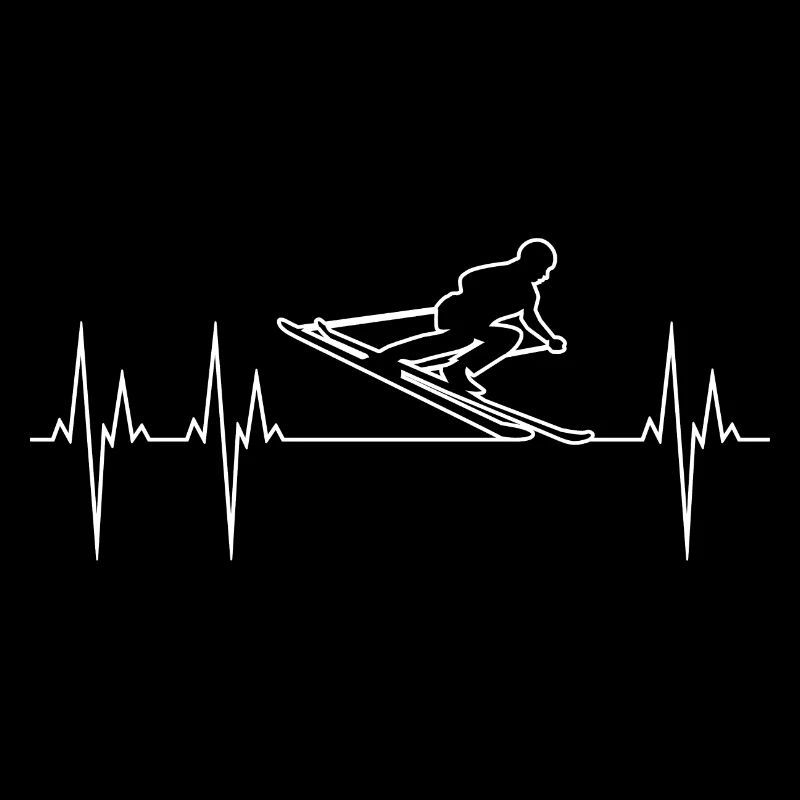 Alpine Skiing Grand Slalom Electrocardiogram ECG Ski