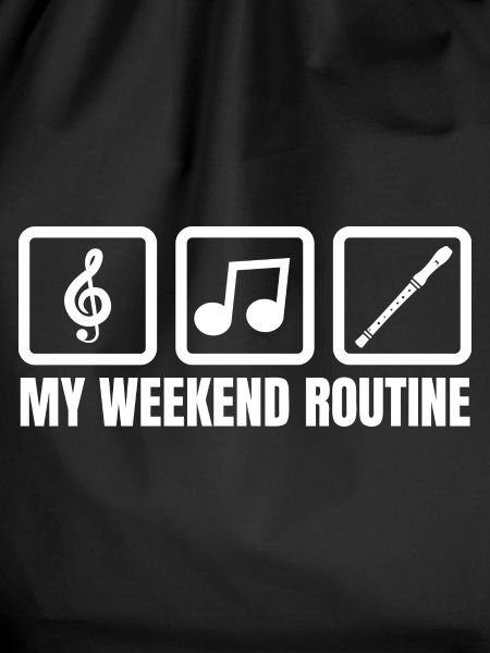 My Weekend Routine