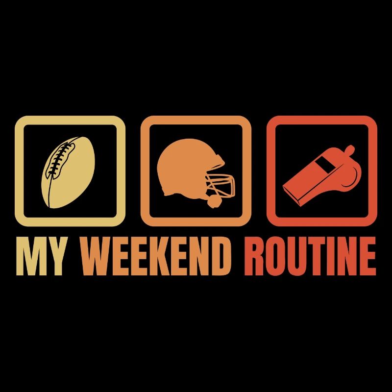 Footballer Wochenendroutine