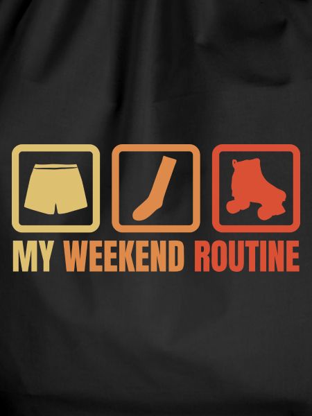 Weekend with roller skates