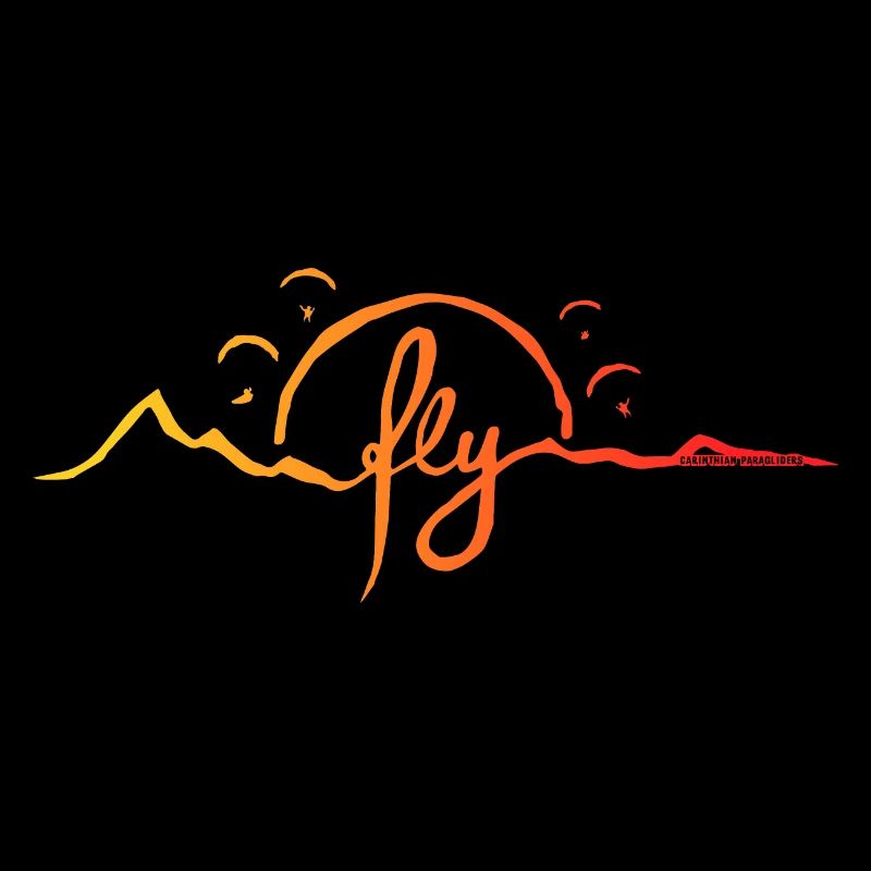 fly Alps Gleitschirm orange