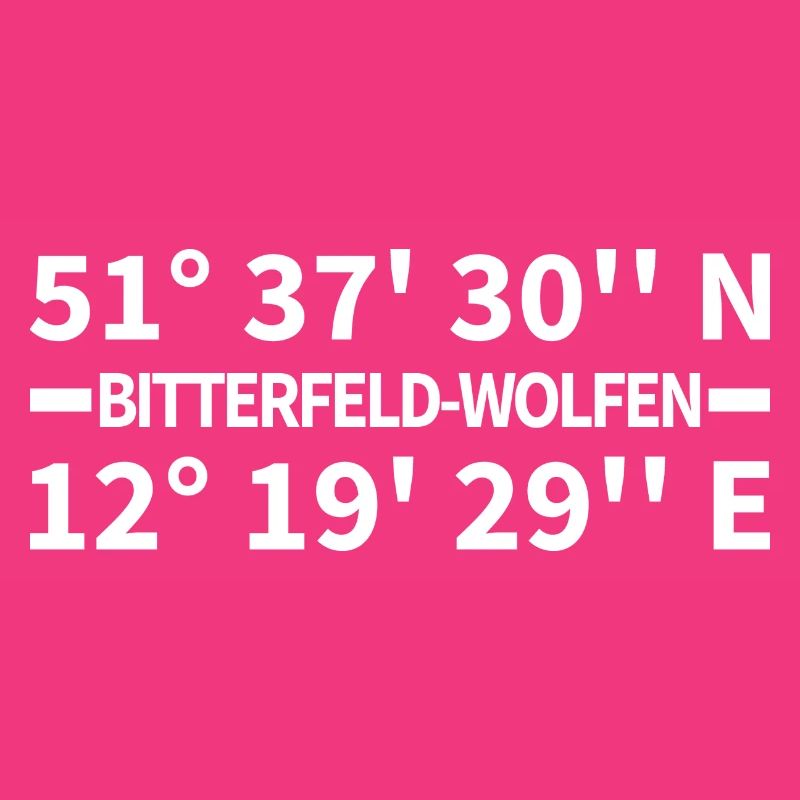 Bitterfeld-Wolfen coordinates