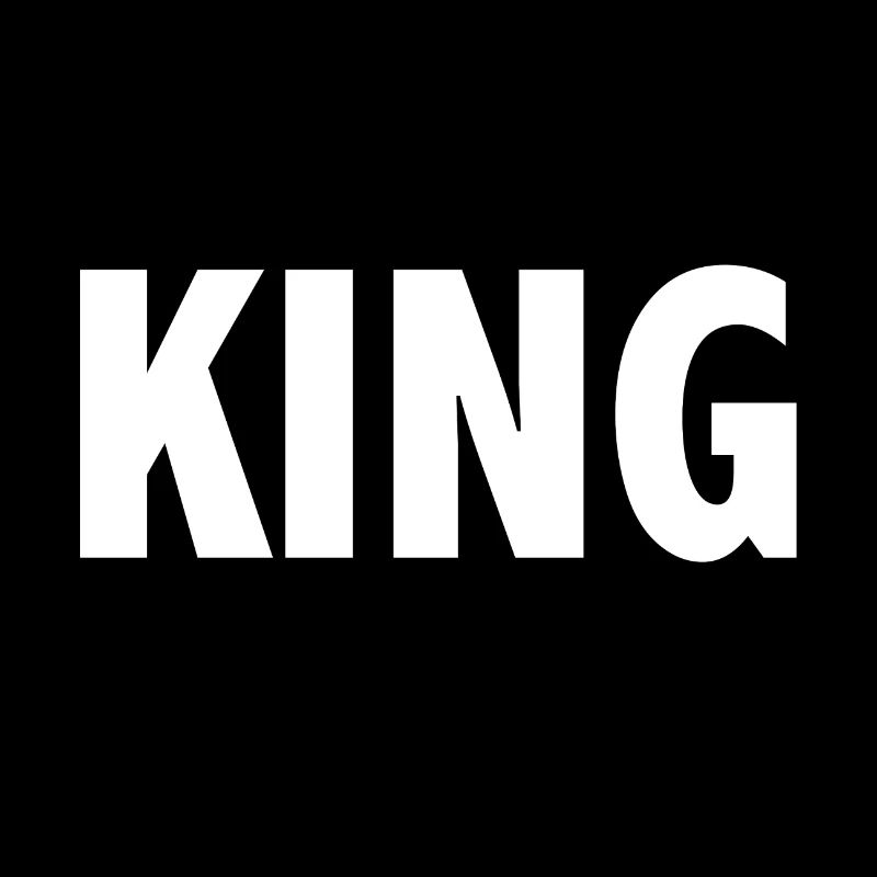 KING font king gift idea
