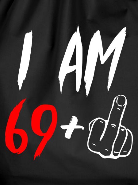 70th birthday middle finger