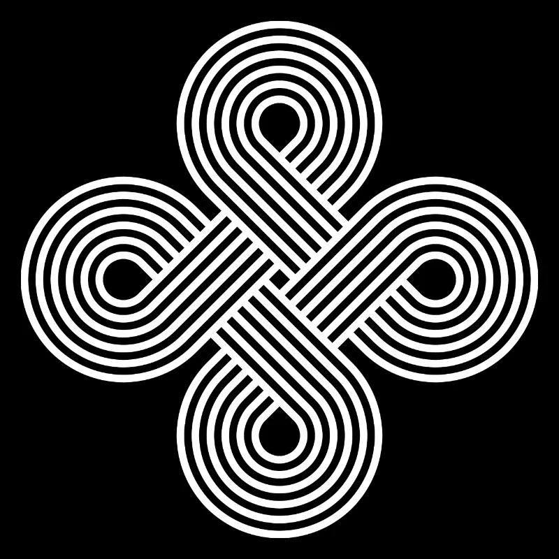 Infinite Circle Vortex Pattern Illusion