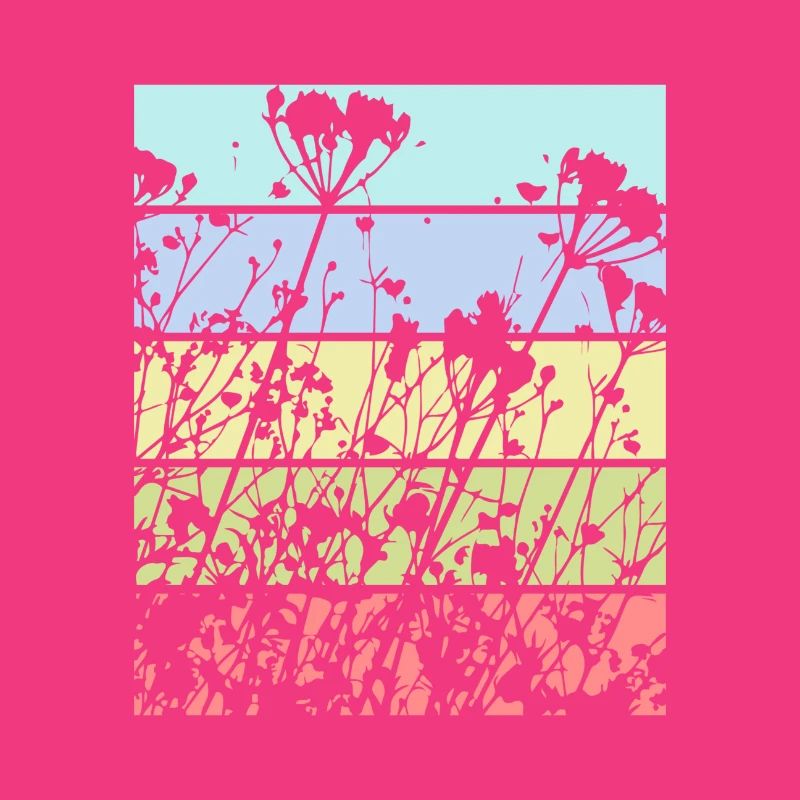 Spring floral pattern