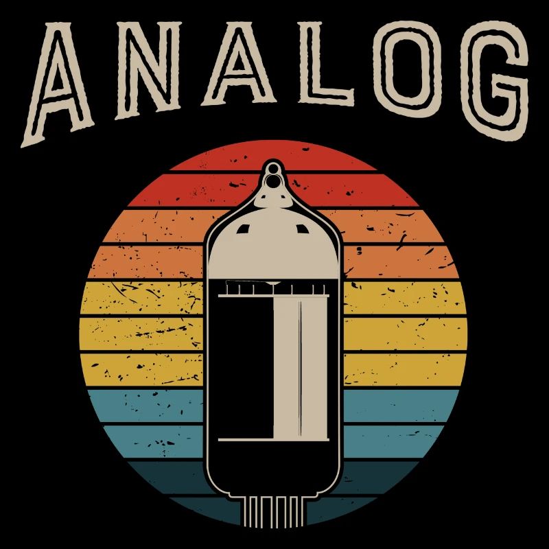 Retro Analoger Modularer Synthesizer Musiker