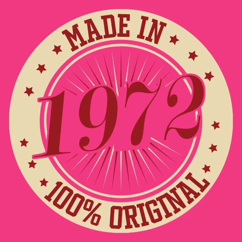 Made in 1972 100 Das Original Geburtstagsspruch