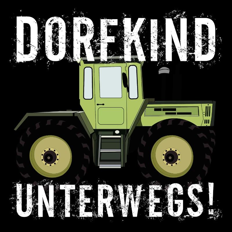 Dorfkind unterwegs - Unimog - MB Trac - Oldtimer