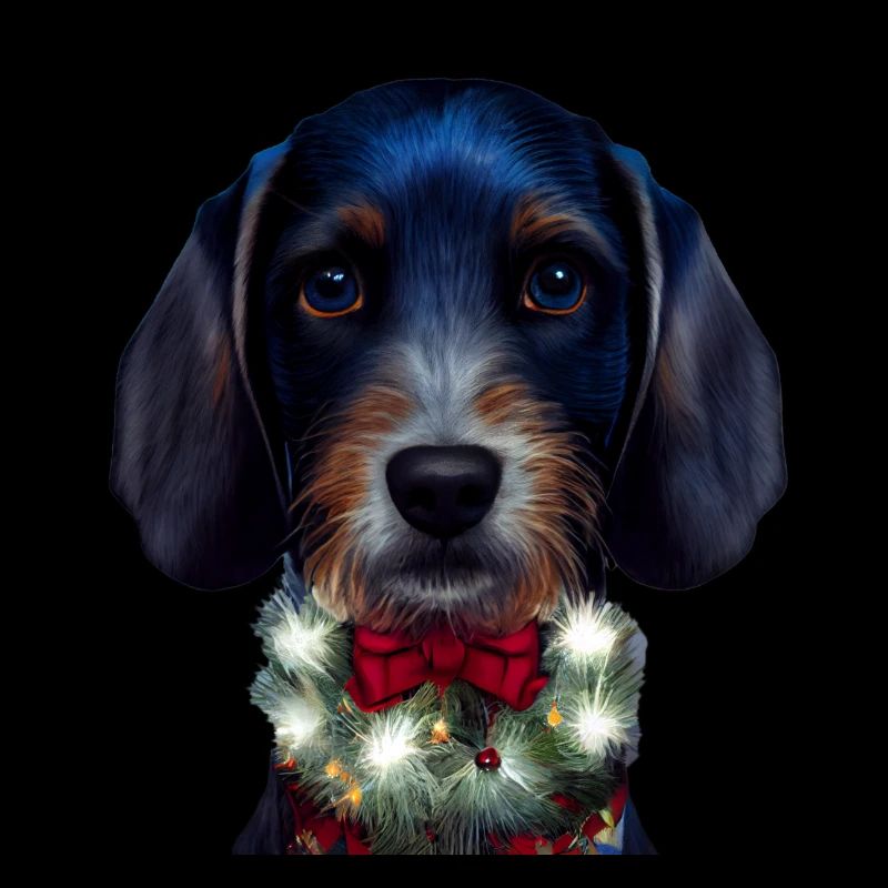 Bluetick Coonhound Noël Bluetick Coonhound