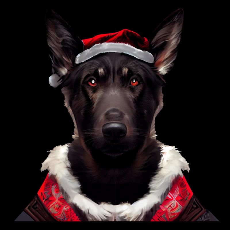 Dutch Shepherd Weihnachten