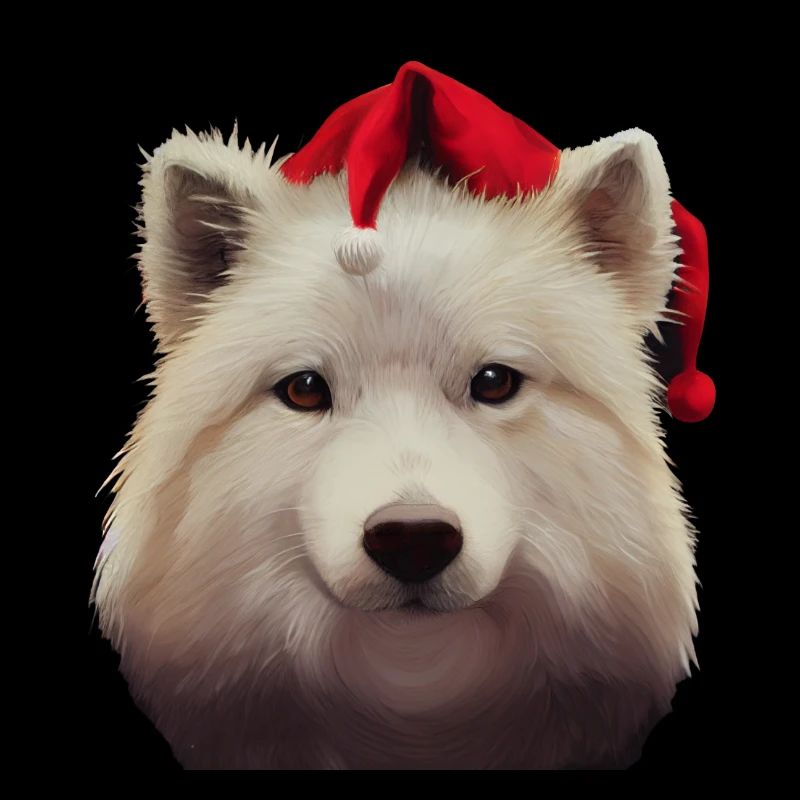 Samoyède Noël - Samoyède