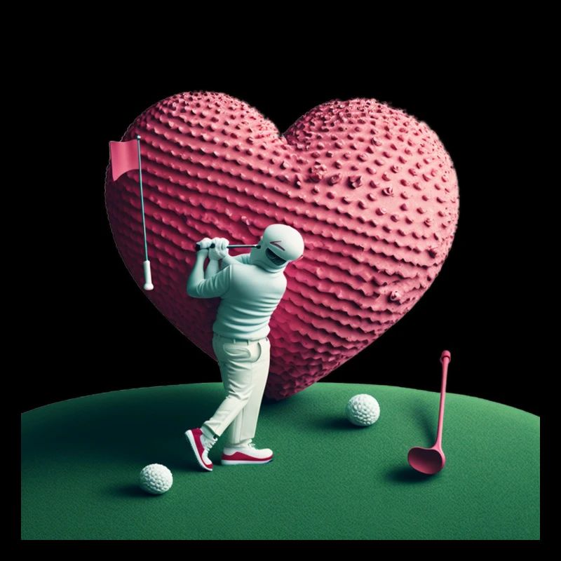 Golf Valentins Tag