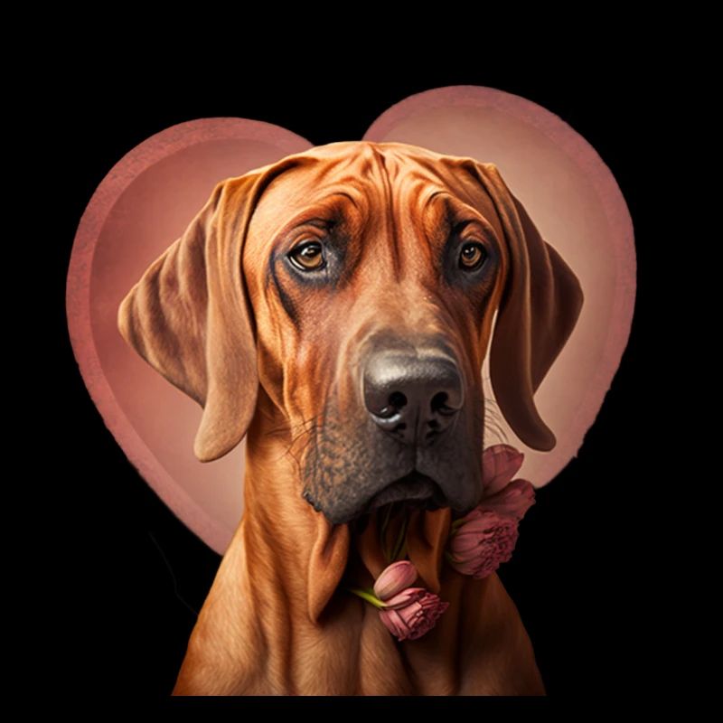 Rhodesian Ridgeback Saint-Valentin