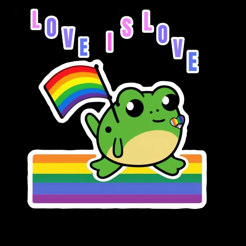 Rainbow Frog - Liebe ist Liebe