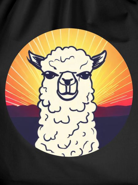 Llama Sunset Design