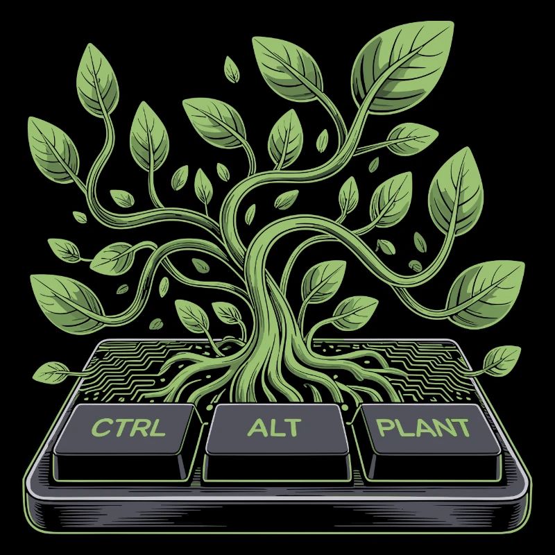 ctrl alt plant Garten Design