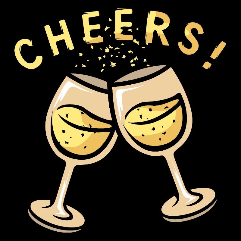Sektgläser Cheers Party Motiv
