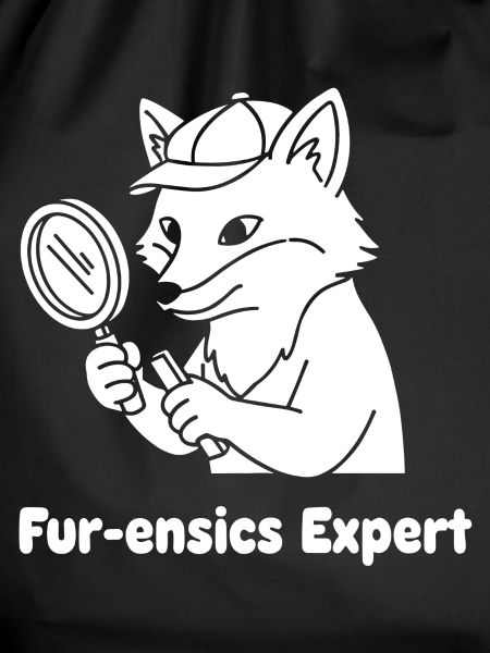 Fur-ensics Expert Detective Paw