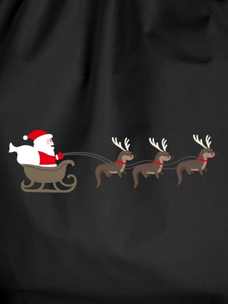 Sea Otter Cartoon Christmas Gift