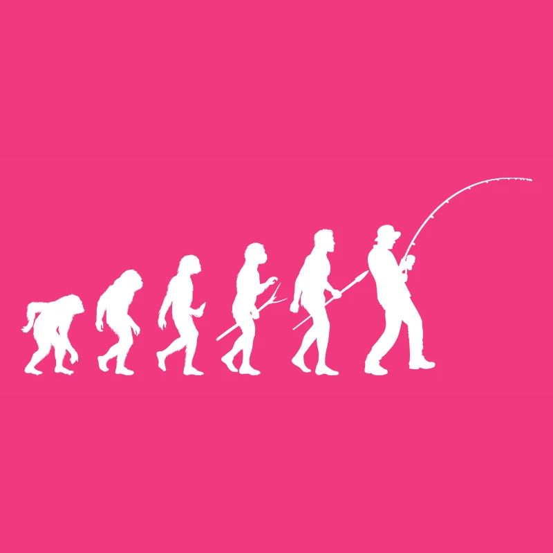 Silhouette du pêcheur Evolution