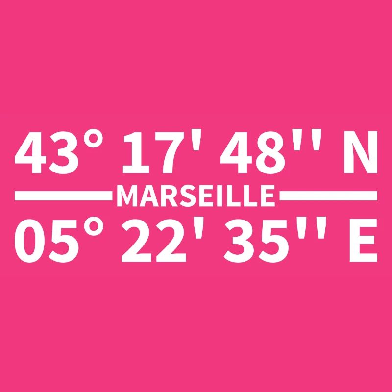 Marseille coordinates