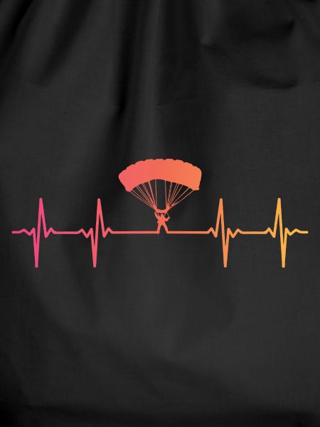 Paragliding Sunset Heartbeat Paraglider