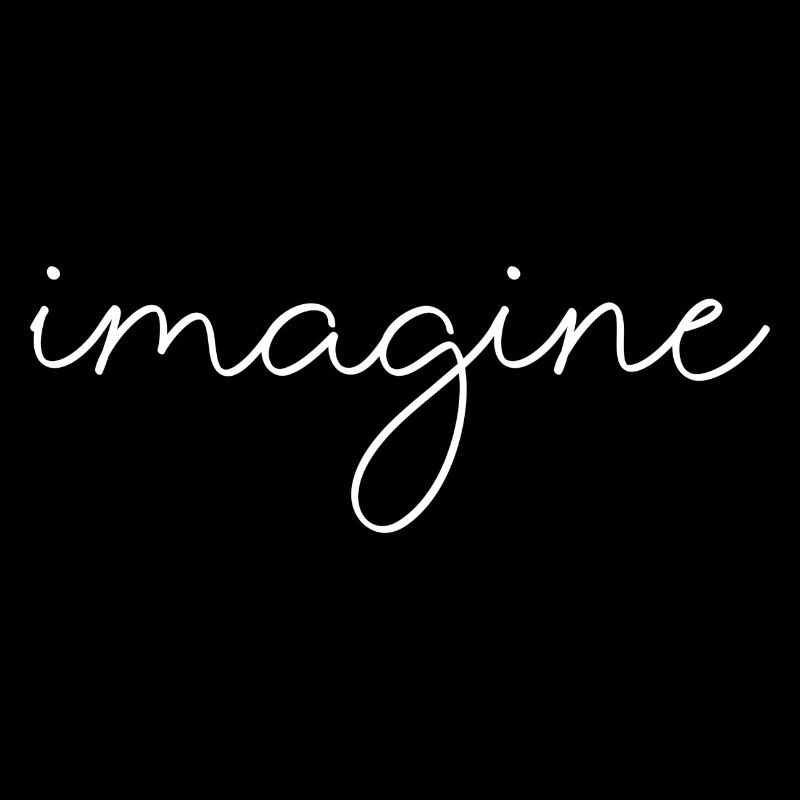 imagine writing saying