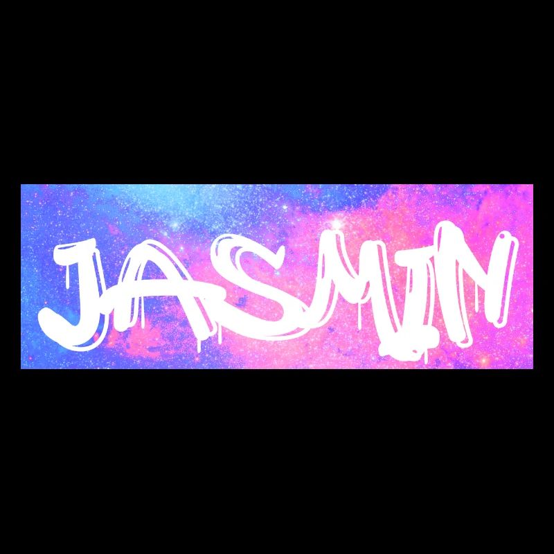 Jasmin Name Geschenk Geschenkidee Galaxie