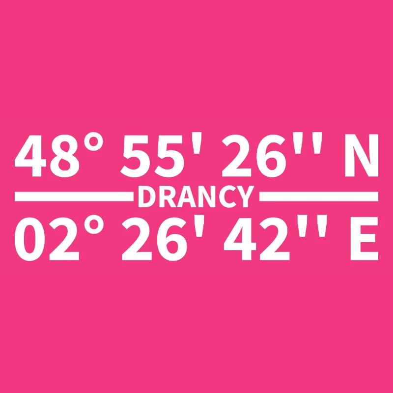Drancy coordinates