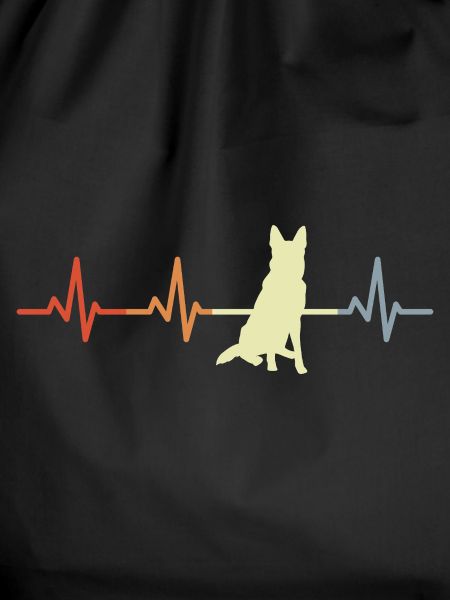 German Shepherd heartbeat